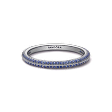 Load image into Gallery viewer, Pandora ME Blue Pavé Ring
