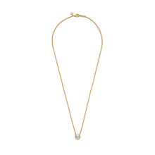 Load image into Gallery viewer, Sparkling Round Halo Pendant Collier Necklace
