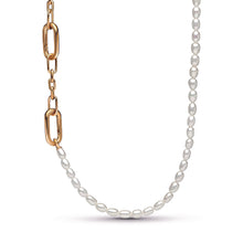 Load image into Gallery viewer, Pandora ME Slim Treated Freshwater Cultured Pearl Necklace
