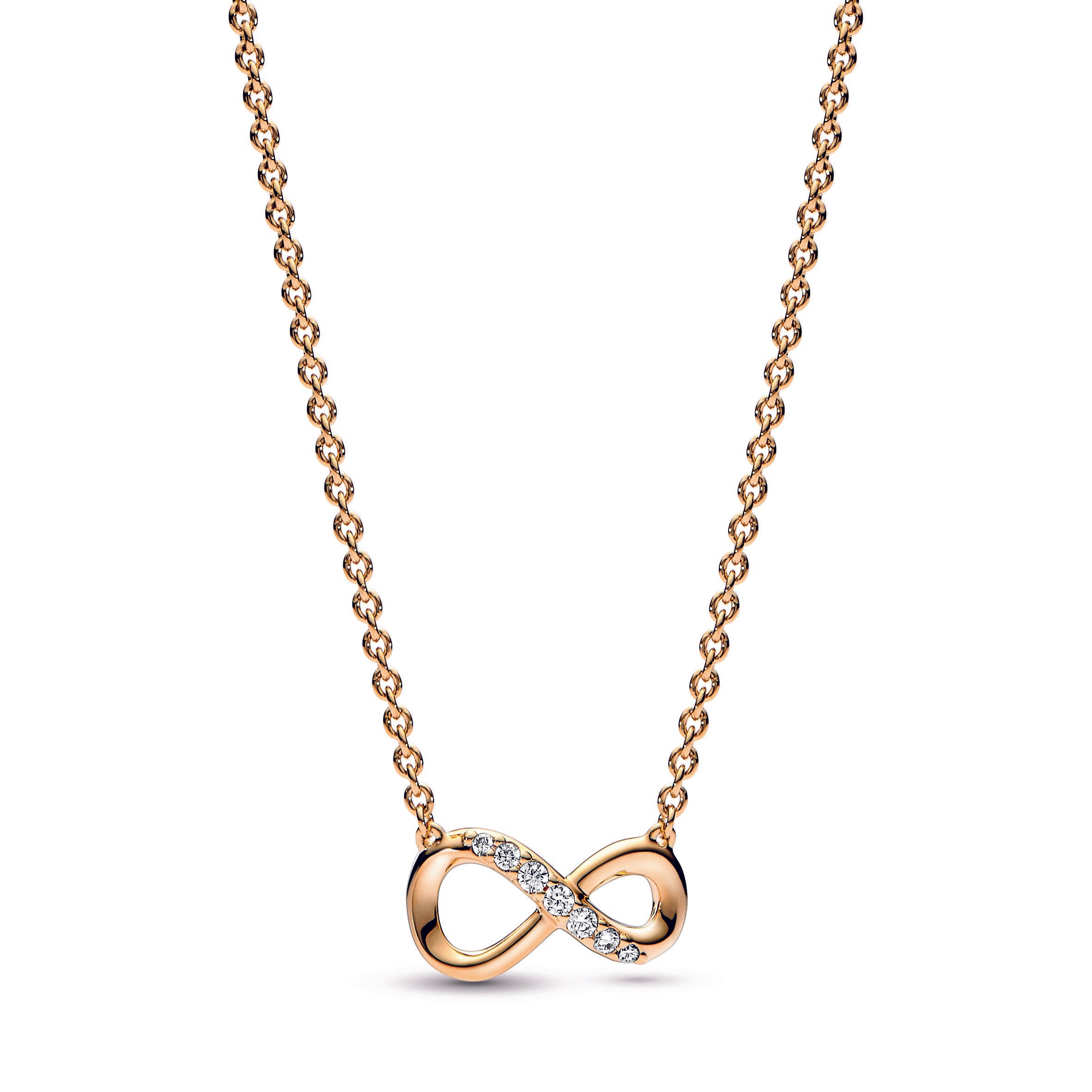 Sparkling Infinity Collier Necklace