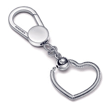 Load image into Gallery viewer, Pandora Moments Small Heart Bag Charm Holder
