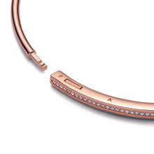 Load image into Gallery viewer, Pandora Signature I-D Pavé Bangle
