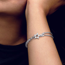 Load image into Gallery viewer, Shooting Star Double Chain Bracelet
