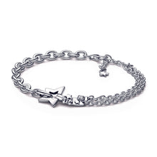 Load image into Gallery viewer, Shooting Star Double Chain Bracelet
