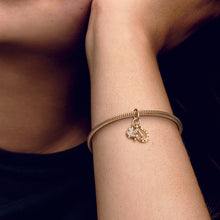Load image into Gallery viewer, Lucky Clover, Wishbone &amp; Horseshoe Dangle Charm
