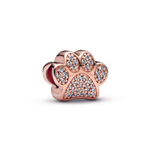 Load image into Gallery viewer, Sparkling Paw Print Charm
