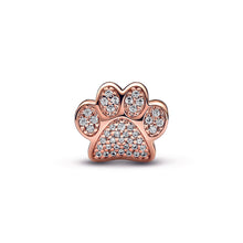 Load image into Gallery viewer, Sparkling Paw Print Charm
