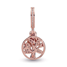 Load image into Gallery viewer, Sparkling Family Tree Dangle Charm
