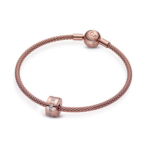 Sparkling Row Spacer Charm