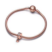 Load image into Gallery viewer, Infinite Hearts Sparkling Dangling Clip Charm
