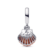 Load image into Gallery viewer, Pandora Club 2023 Sea Shell &amp; Treated Freshwater Cultured Pearl Dangle Charm
