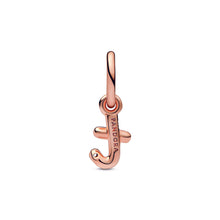 Load image into Gallery viewer, Letter t Script Alphabet Dangle Charm
