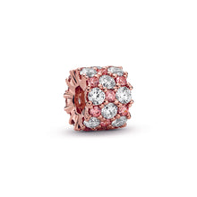 Load image into Gallery viewer, Pink &amp; Clear Sparkle Charm
