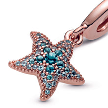 Load image into Gallery viewer, Sparkling Starfish Dangle Charm
