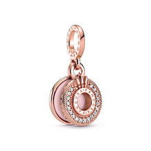Load image into Gallery viewer, Sparkling Pavé Crown O Dangle Charm
