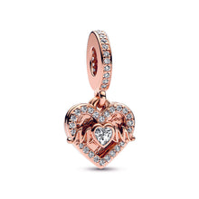 Load image into Gallery viewer, Heart &amp; Mum Dangle Charm
