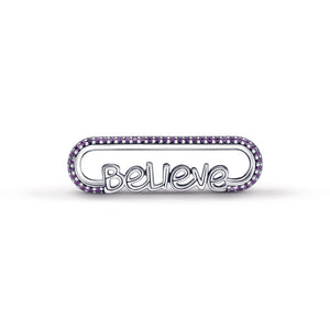 Pandora ME Styling Believe Word Link