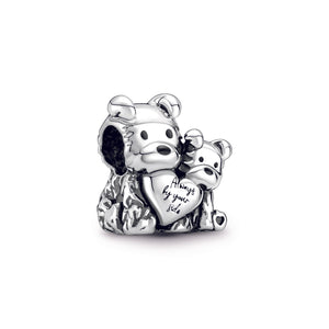 Mother & Puppy Love Charm