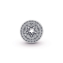Load image into Gallery viewer, Pavé &amp; Star Congratulations Charm
