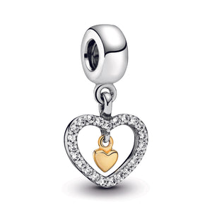 Forever in my Heart charm