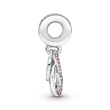 Load image into Gallery viewer, Mum Infinity Pavé Double Dangle Charm
