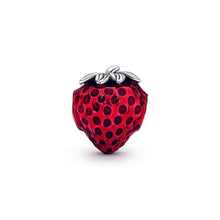 Load image into Gallery viewer, Seeded Strawberry Fruit Charm
