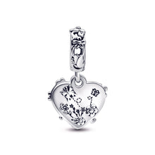 Load image into Gallery viewer, Disney Winnie the Pooh &amp; Piglet Double Dangle Charm
