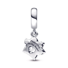 Load image into Gallery viewer, Sparkling Pet Paw Print Dangle Charm
