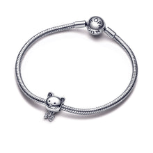 Load image into Gallery viewer, Pet Cat &amp; Bow Charm
