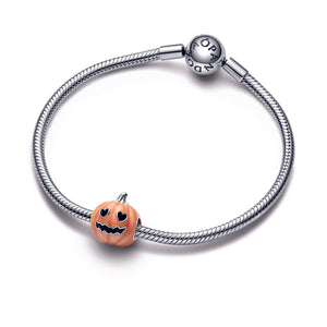 Glow-in-the-dark Spooky Pumpkin Charm