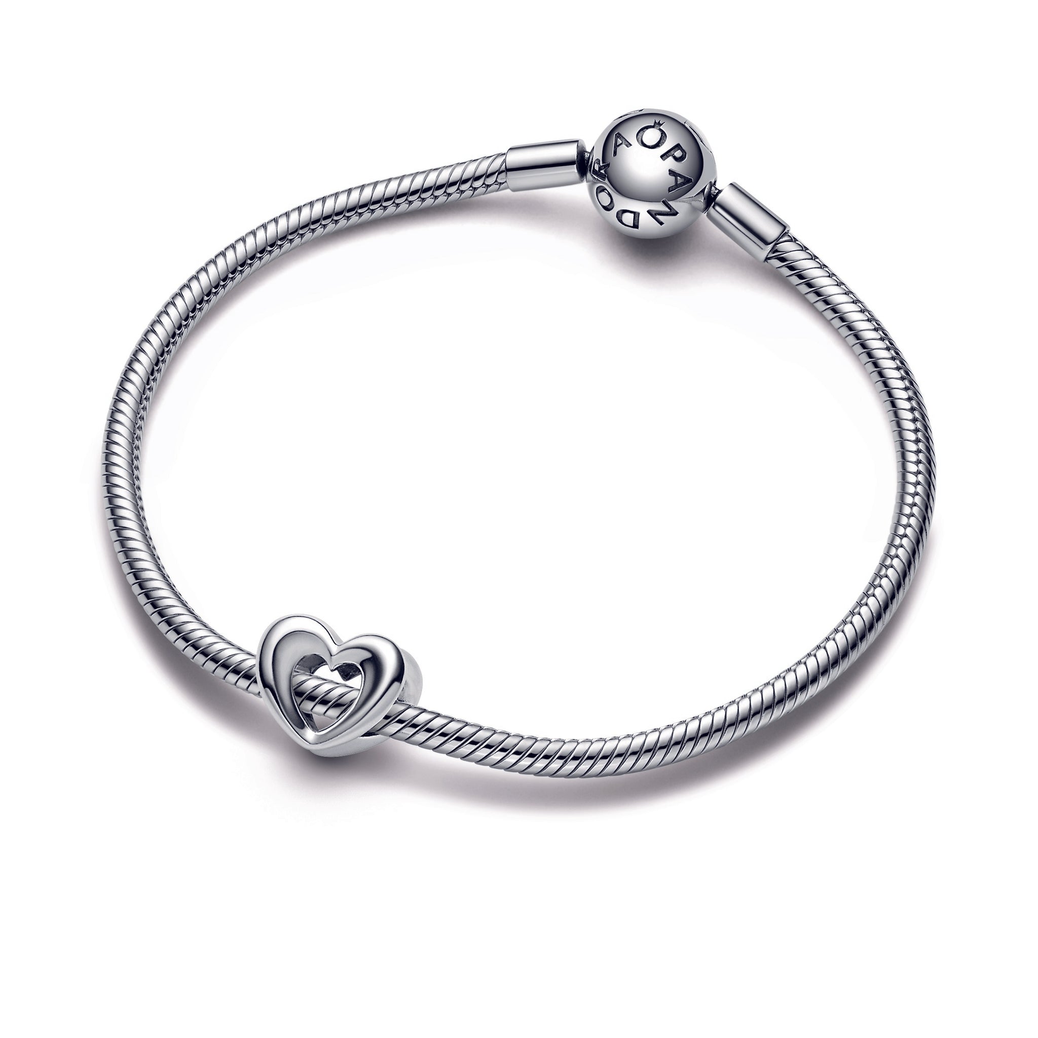 Pandora Open Heart Charm Bracelet Pandora Moments Heart Closure