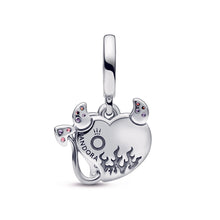 Load image into Gallery viewer, Devil Heart Double Dangle Charm
