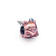 Load image into Gallery viewer, Flying Unicorn Pig Charm
