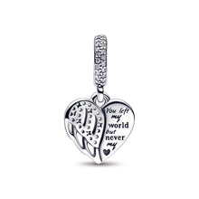 Load image into Gallery viewer, Heart &amp; Angel Dangle Charm
