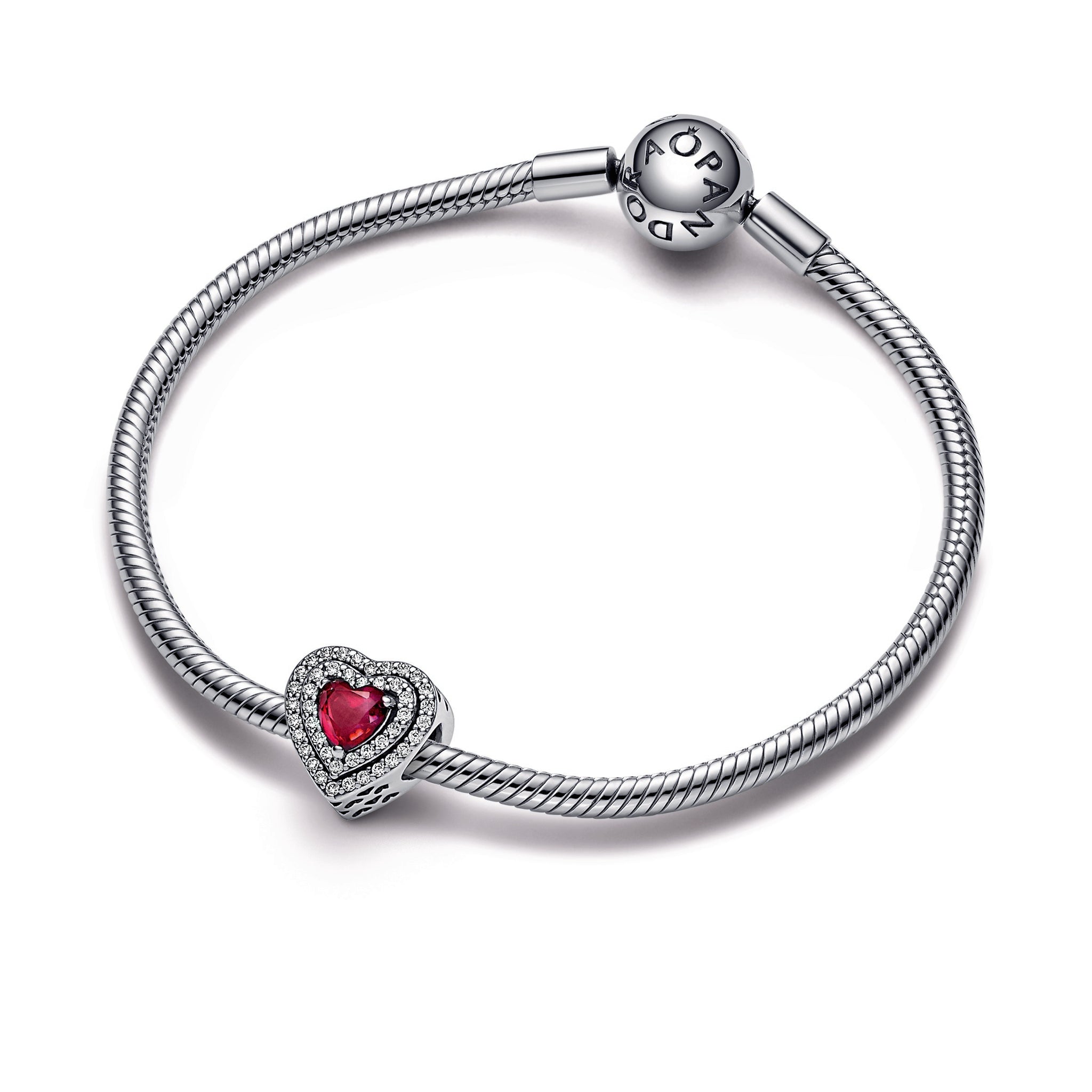 Sparkling Levelled Heart Charm