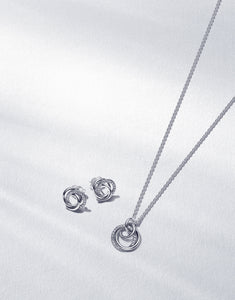Encircled Family Love Necklace & Earring Gift Set