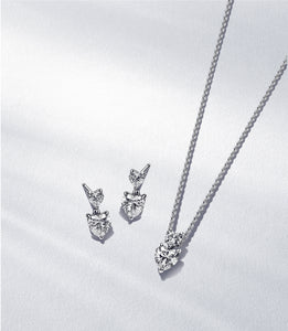 Timeless Hearts Necklace & Earring Gift Set
