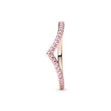 Load image into Gallery viewer, Pandora Timeless Wish Sparkling Pink Ring
