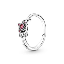 Load image into Gallery viewer, Disney Beauty and the Beast Rose Ring
