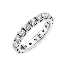 Load image into Gallery viewer, Sparkling Row Eternity Ring
