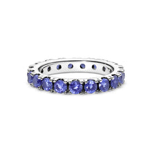Load image into Gallery viewer, Sparkling Row Eternity Ring
