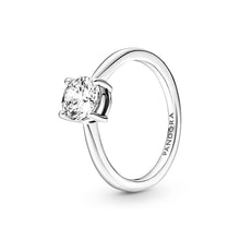 Load image into Gallery viewer, Sparkling Solitaire Ring
