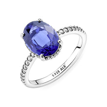 Load image into Gallery viewer, Sparkling Statement Halo Ring
