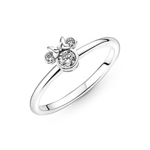 Load image into Gallery viewer, Disney Minnie Mouse Sparkling Head Ring
