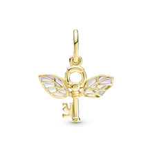 Load image into Gallery viewer, Harry Potter, Winged Key Pendant
