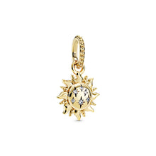 Load image into Gallery viewer, Sparkling Sun Pendant
