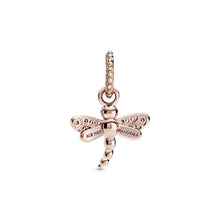 Load image into Gallery viewer, Sparkling Dragonfly Pendant
