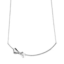 Load image into Gallery viewer, Sparkling Bow Necklace
