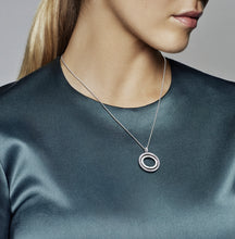 Load image into Gallery viewer, Pandora Logo Circle Necklace
