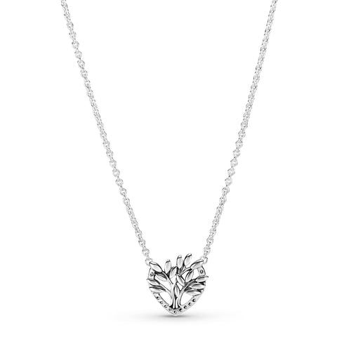 Branded Jewellery :: Pandora :: Pandora Necklaces :: Pandora Sparkling Family  Tree Necklace